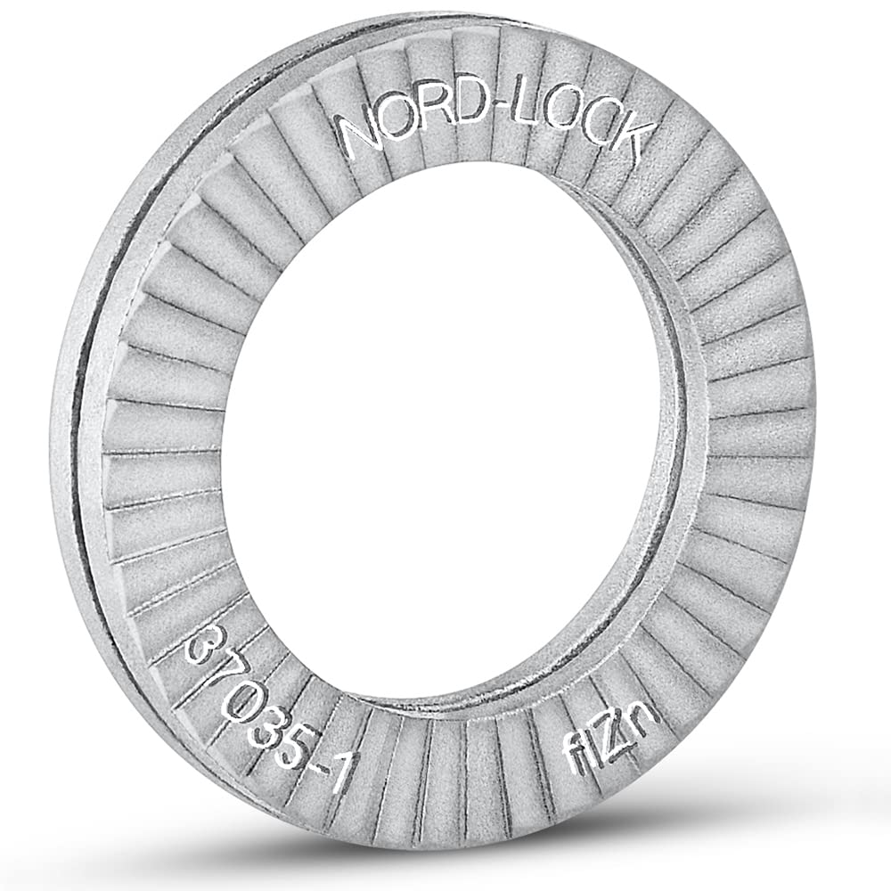 Zinc Flake Wedge Lock Washers-10pc